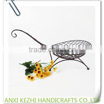 KZ160083 Handmade Vintage Metal Wire Fruit Basket