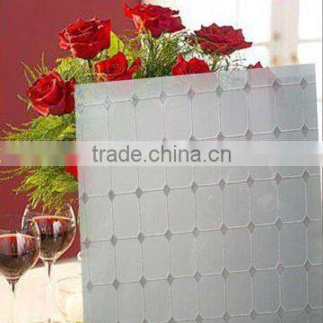 5mm Acid Etched Glass Background Wall