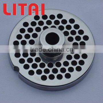 No.12 stainless steel meat grinder plates 4.5mm hole with hub