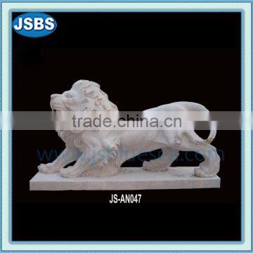 cheap outdoor decorative big stone lion statue