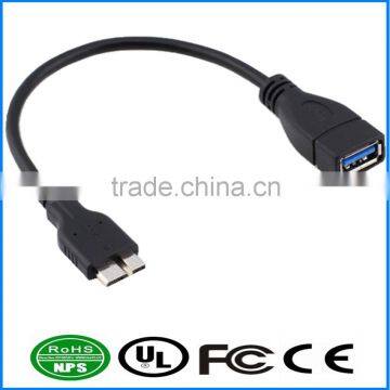 USB3.0 AM To MicroB Cable Computer Connecting Cable PC Case Extension Cable Hub Data Wire photo-3