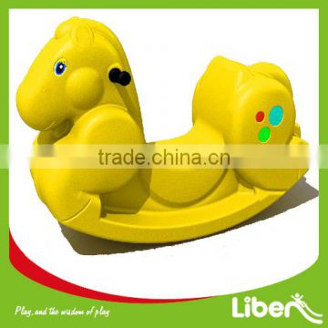 indoor small plastic rocking horse for child sharking LE.YM.058