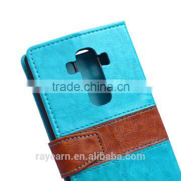 PU Leather Case for LG G4, Mobile Phone Case Design for LG G4 Case, Business Style With 2 Credit Holder for LG G4 Case photo-3