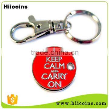 Promotion Manufacturer Cheap Custom Supermarket Trolley Coin