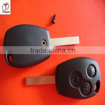 Tongda Auto key shell for renault 3 button remote key casing