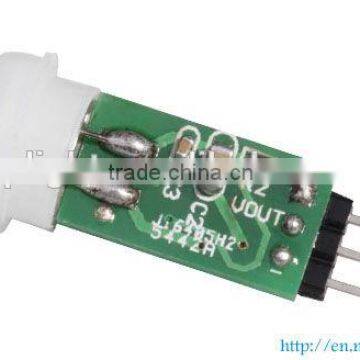 Digital Output Small PIR Module with Wide Detect Angle for LED Motion Light SB412A-01-002