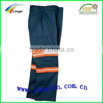 men pant with reflective tape