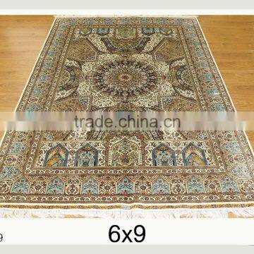 persian silk carpets pershian hand knotted persian silk carpets handmade silk rug for home hotel villa and prayer