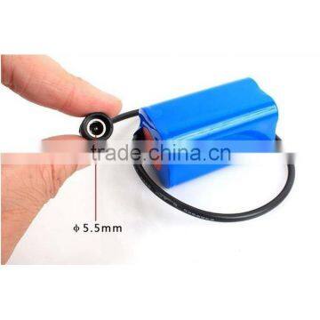 7.4V/4000mAh 18650 li Ion Rechargeable Battery for Head Lamp, Front Light, LED Lighting photo-4