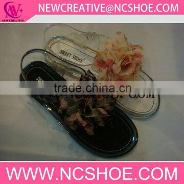 Best Seller Women Plastic Jelly Shoes Transparent Jelly Shoes