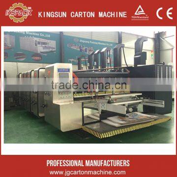 Fully Automatic High Speed Carton Box Making Machine/corrugated Board Printer Slotter Die Cutter
