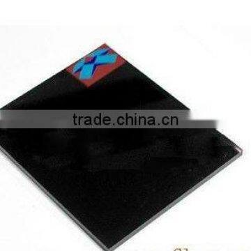 3-12mm black painted glass