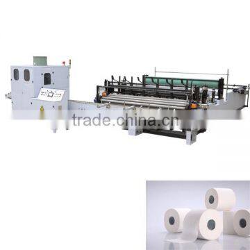 Full-automatic Toilet Paper Rewinding and Cutting Production Line