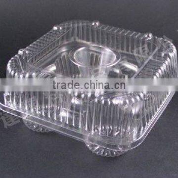 bread tray,plastic food tray, disposable cake tray, blister clamshell,sandwich combo tray,cake or deli container,cake punnet