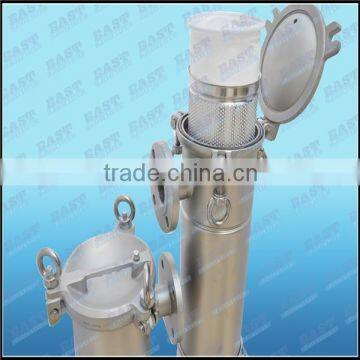 Stainless Steel Bag filter Side Entry Bottom Out Water Filter housing