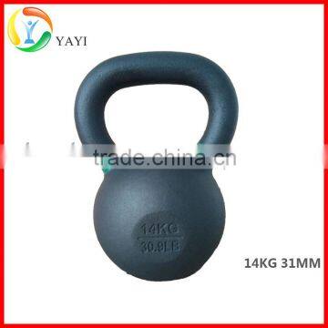 Weightlifting Black Cast Iron Competition Weight Kettlebell photo-3