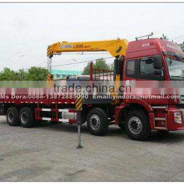 Foton 8x4 12 wheel crane truck 12ton