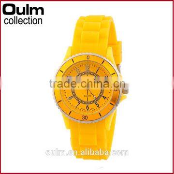 Silicone Wrist Watch Lady Vogue Watch Fashion Stylish Quartz Watch photo-2