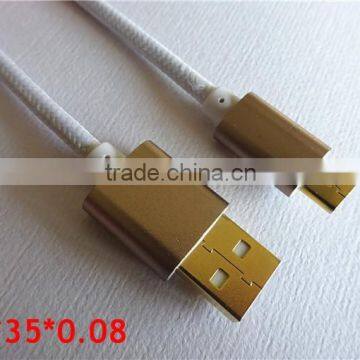 manufacturing metal aluminum cover braid cable