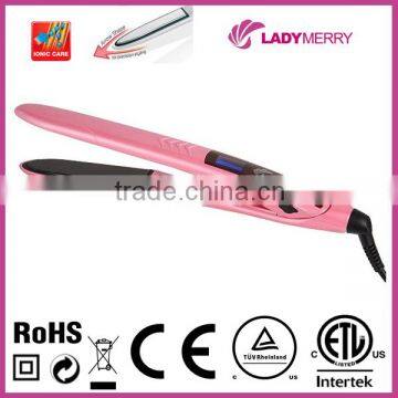 CTUVUS CE ROHS Certifications 230C/450F electric hair straightener Private Lable
