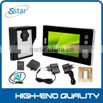 2.4GHz audio doorphone & 7" TFT LCD Wireless Indoor Monitor XSL-712