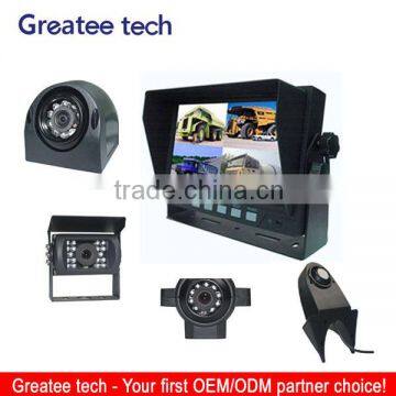 car rearview camera system for vehicle backup 4-CH inputs