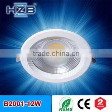 OEM welcome samsung/epistar 4inch 12w ultra slim round recessed led downlight