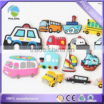 transport vehicle transportation means plastic rubber fridge magnet