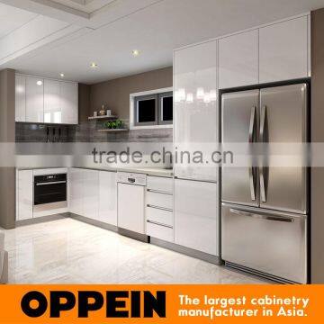 2016 Australia Project Melamine Finish Wooden Kitchen Cabinet