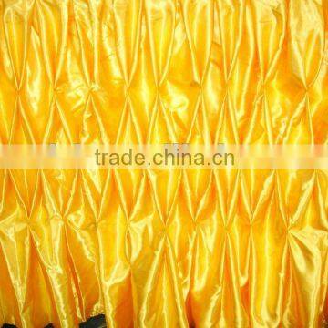 Fascinating!!! 2012 elegant table linen/table skirt,honeycomb style,fashion design