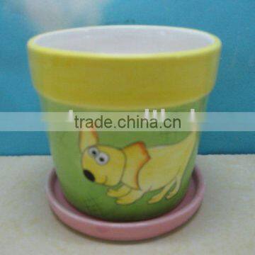 ceramic garden planter