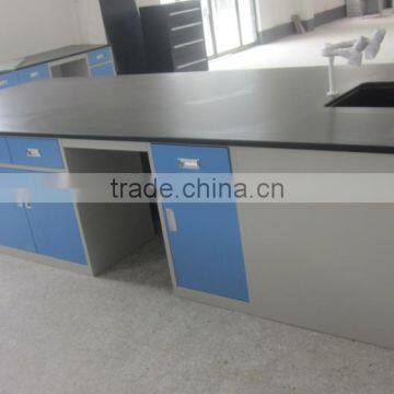 Steel Laboratory Furniture Lab Work Bench Epoxy Resin Lab Bench Top photo-4