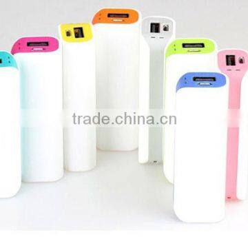 New design 2600mah power bank for smart phone