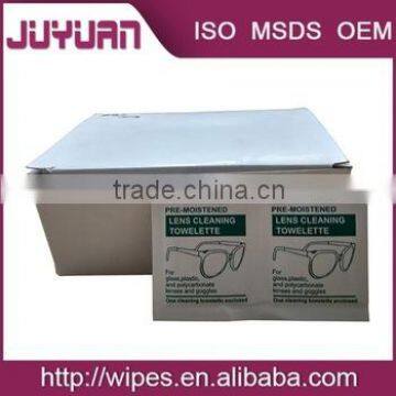 screen/glass/lens/lcd cleaning wet wipes with CE