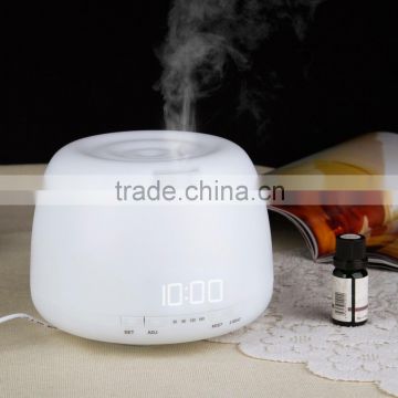 aroma diffuser with clock 400 ml essential oil diffuser For Aromatherapy