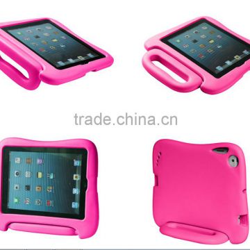 Factory direct rugged EVA kidsproof handle case for Apple iPad 2 3 4, portable drop defender cover for iPad school student using