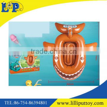 Air inflation cute shark board toy with color box