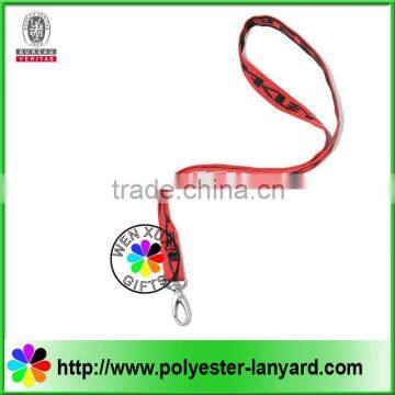 Double sides screen printing lanyard