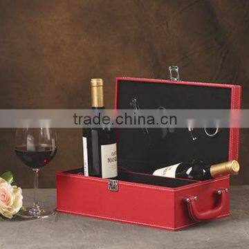 Customized Leather Wine Box With Premium Quality