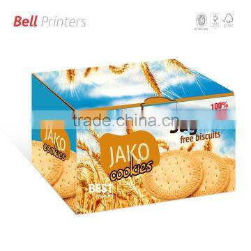 Malt based biscuit outer paper printing box from India