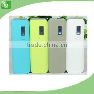 OEM is welcome,cheap promotion gift 6600mah mini portable power bank for mobile phone