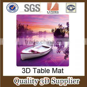 Low price 3d table mats