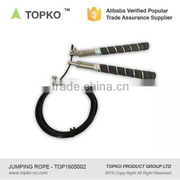 TOPKO New Design Braided Custom Printed Private Label Jump Rope