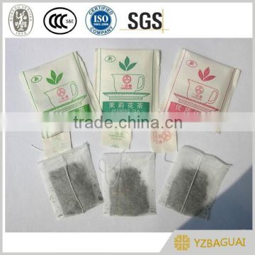 jute tea bags with logo and string