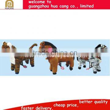 EN71 Playful toy horse on wheels mechanical riding horse for kids