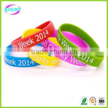 Custom promotion silicone wristband