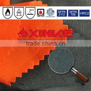 EN11611 EN11612 Woven Twill 100% Meta-aramid Fire Resistant Fabric for Apparel