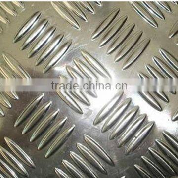 Aluminium/Aluminum Checker Plate Sheet Big/Small Five Bars