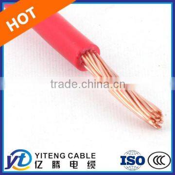 China PVC Insulated Single Core Copper Electrical Wire BVR
