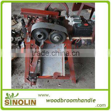 SINOLIN Mop stick processing machine/Broom Stick Screw Making Machine